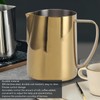 Milk Frothing Pitcher 304 Stainless Steel Coffee Steaming Pitcher Multipurpose