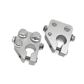 74098 Battery Terminal w/Multi Power Block, Silver