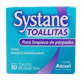 Systane Toallitas Limpieza De Párpados 30 Piezas