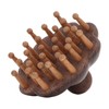 Wood Massage Comb Sandalwood Scraping Scalp Massage Comb Massager Tool