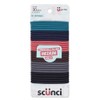 Scunci Effortless Beauty Large No-damage Multi-color Elastics