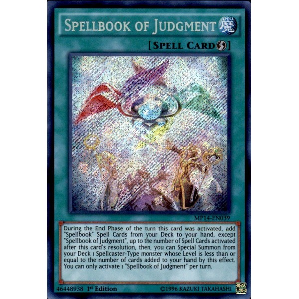 Yu-Gi-Oh! - Spellbook of Judgment (MP14-EN039) - Mega Pack 2014
