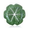 Bordallo Pinheiro Cabbage Green Dinner Plate, Set of 4