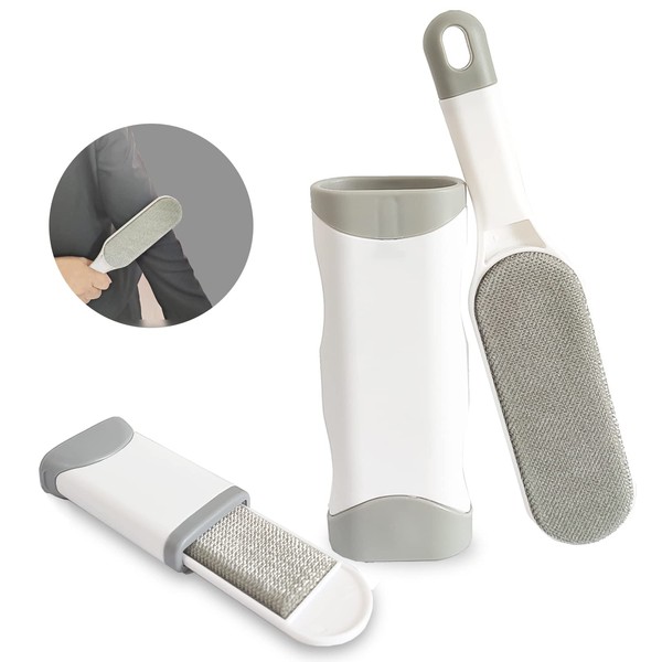 Alourgo Dusting Brush, Clothes Brush, Reusable, Pet Hair, Cleaning, Carpet,