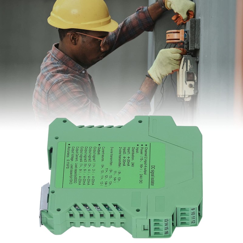 4-20 Ma Signal Splitter, 24v Dc Signal Isolator, 24v Dc