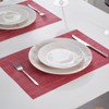Washable Place Mats - PVC Placemats, Non-Slip and Washable -