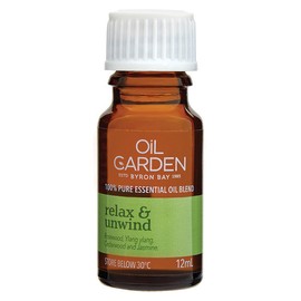 Oil Garden Relax & Unwind Essential Oil Blend 12ml