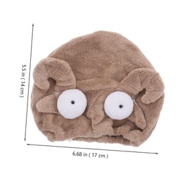 BIUDECO Cartoon Design Hair Drying Cap Hair Wrap Fast Drying Comfortable for Bathing