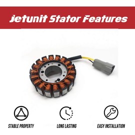 Stator for Seadoo Jetski 420886588 GSX/GTX/SPX/XP/LRV/RX/RXX/Sportster LE 1995 1996 1997 1998 1999 2000 2001 2002 2003