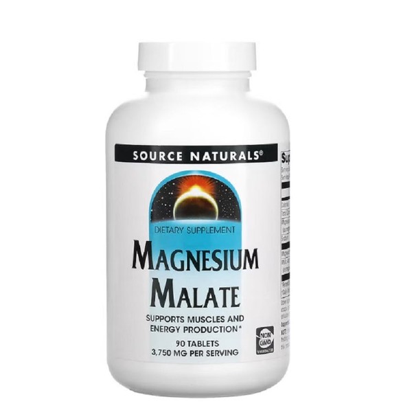 Source Naturals Magnesium Malate (Best Before 02/2024)