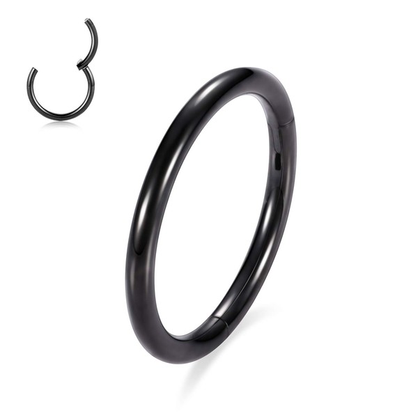 16G Nose Hoop Ring Septum Clicker Cartilage Hoop Earrings Conch