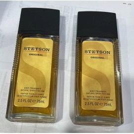Stetson 2 units Stetson Original Body Fragrance 2.5oz MENS COLOGNE