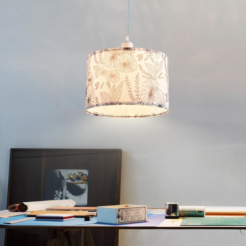 IHENGYANLT 2 Pack Plug in Pendant Light, Hanging Light with
