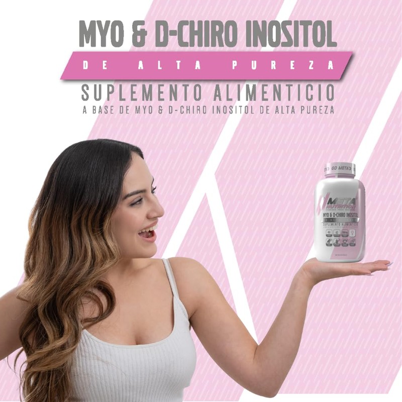 Meta Nutrition Myo y D-Chiro Inositol Ratio 40:1. 40 días