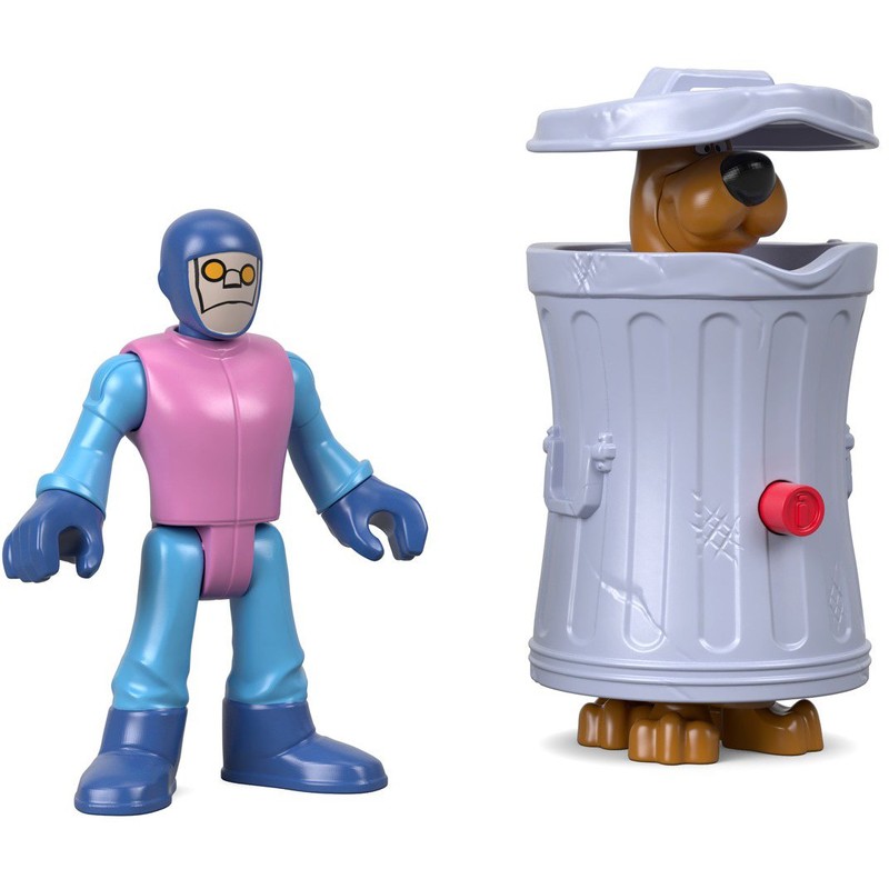 Fisher-Price Imaginext Scooby-Doo Hiding Scooby & Funland Robot - Figures,