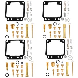 4-Pack Carb Repair Kits Carburetor Rebuild Set Replacement for Yamaha Maxim XJ650 XJ650L XJ650R XJ700 XJ750 XJ750M XJ750R