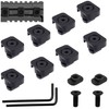 Ficero Metal Pressure Switch Cable Guides for M-LOK System, Flashlight