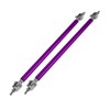 Partuto 2pcs 20cm/7.87in Car Splitter Support Rods Adjustable Front Rear