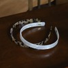 JIHUOO Plastic Tortoise Headband Plain Basic Head Band Non Slip