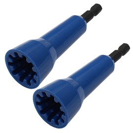Bonsicoky 2 PCS Wire Twisting Tool - Wire Nut and Twister Tool with 1/4 In Chuck - Blue