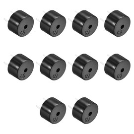 Sarini 10pcs DC5V Active Buzzer Electronic Alarm Magnetic Long Continuous Tone For Arduino