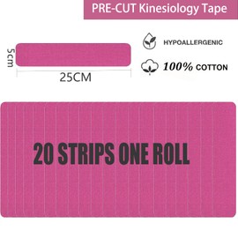 Kinesiology Tape Pro Athletic Sports Waterproof Breathable Latex Free Tape for Ankle Wrists Knees Elastic Running Tennis Swimming Football Sports Activities Tapes (3 Pack, MIX02)