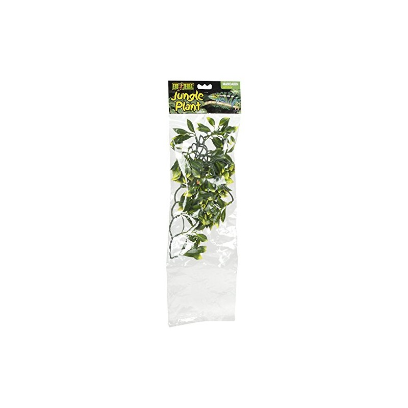 Exo Terra Plastic Terrarium Plant, Medium, Mandarin