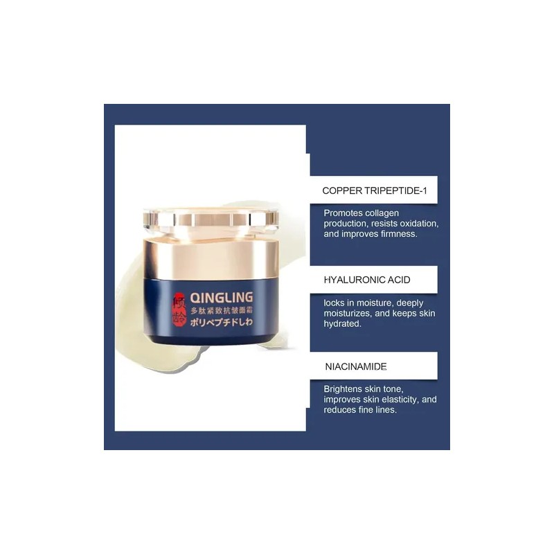 Crema Facial , Crema Removedora De Arrugas Qinglin Pa