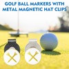 Golf Ball Markers with Magnetic Hat Clip – Durable Stainless