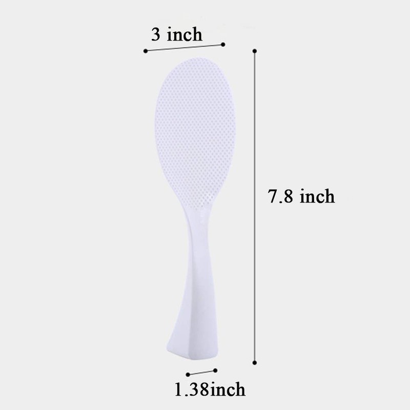 Rice Spoon Paddle Standing, Non Stick Rice Scooper Professional Rice