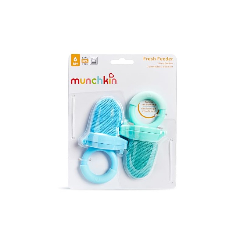 Munchkin Baby Feeder for Fresh Food and Fruit, 2 Pack,