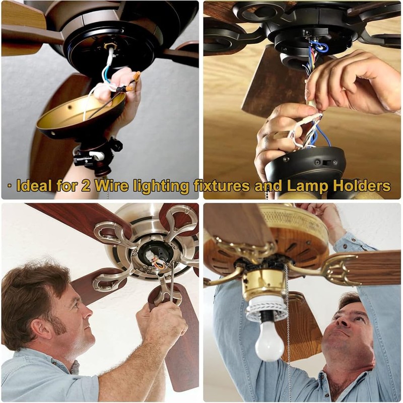 Ceiling Fan Light Switch Zing Ear Pull Chain Switch ZE-109