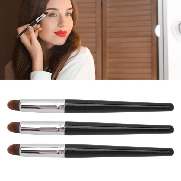Makeup Brushes, 3 Pieces Concealer Brushes, Round Head Soft Hair