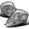Spec-D Tuning Jdm Chrome Clear Headlights Compatible with 2000-2005 Mitsubishi