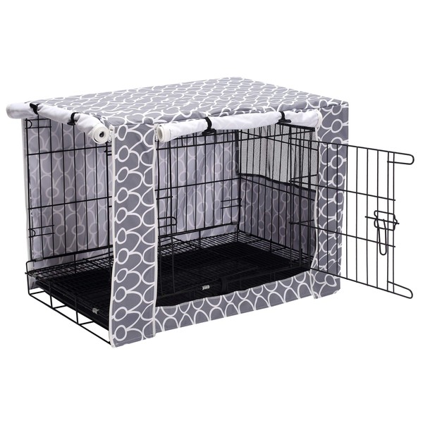 Dog Crate Cover for Wire Crates, Heavy Nylon Durable Waterproof