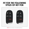 WORCAS Key Fob Cover Case Compatible with Chrysler 200 300