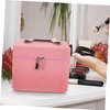 TOVINANNA Chic Quilted Makeup Organizer Case Spacious Travel Cosmetic Storage