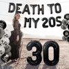 JeVenis Death To My 20s Birthday Decoration Rip 20s Birthday