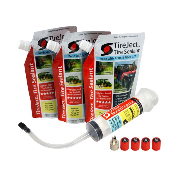 Lawn Mower 5-in-1 Off-Road Tire Sealant - Flat Tire Protection