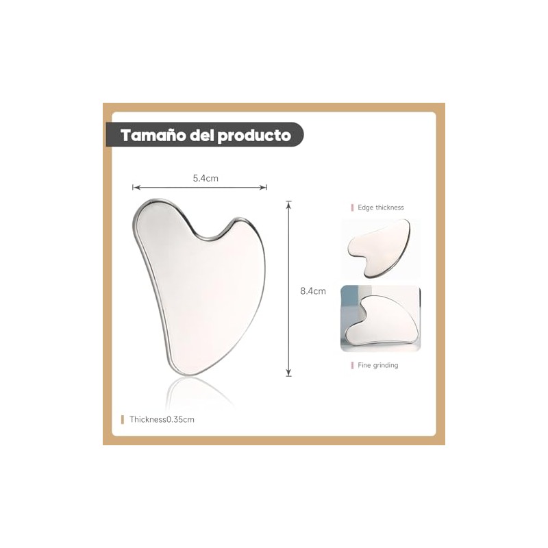 Gua Sha, Herramienta de Guasha Facial, Herramienta de Gua Sha