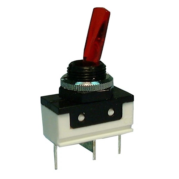 Philmore 30-890, Philmore SPST ON-OFF Red 12V Lighted Paddle Toggle