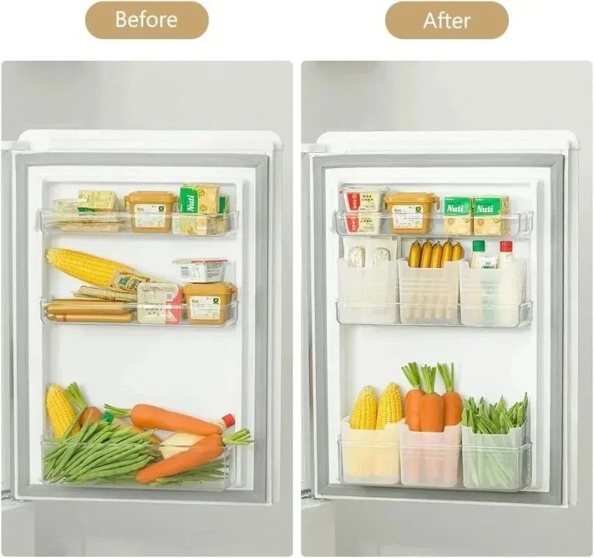 refrigerator storage boxes