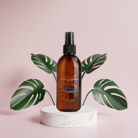 Haccer 20 SPF Self Tanner Oil 150 ml - LSF 20 - Schutz, Beugt Sonnenbrand vor - Selbstbräunungsöle