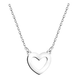 Sofia Milani - Women's Necklace 925 Silver Heart Pendant, Sterling Silver