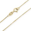 1mm 18K gold plated on solid sterling silver 925 Italian