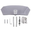 Justech Universal Motorcycle Windshield, Motorbike Windscreen Adjustable Clip On Windshield