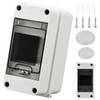 Surface-Mounted Distribution Box, IP65 Waterproof Fuse Box, Surface-Mounted, with Door,