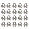 HEVERP 20PCS 1/8 Inches M3 Stainless Steel Wire Rope Cable