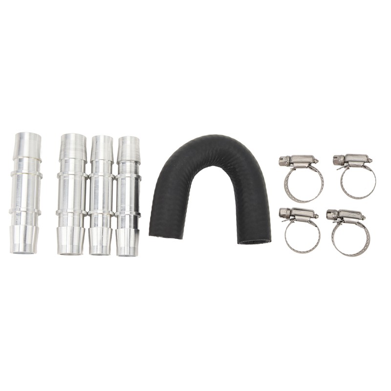 Engine Heater Core Bypass Kit 5/8in 3/4in Hose Fitting Aluminum