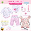 Baby Doll Carrier and Accessories Set for 17-22 Inch Kids